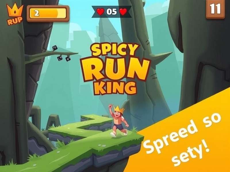 Spicy Run King Game Screenshot